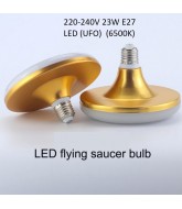 Vive UFO 23W E27 LED Lamp (Gold Body)
